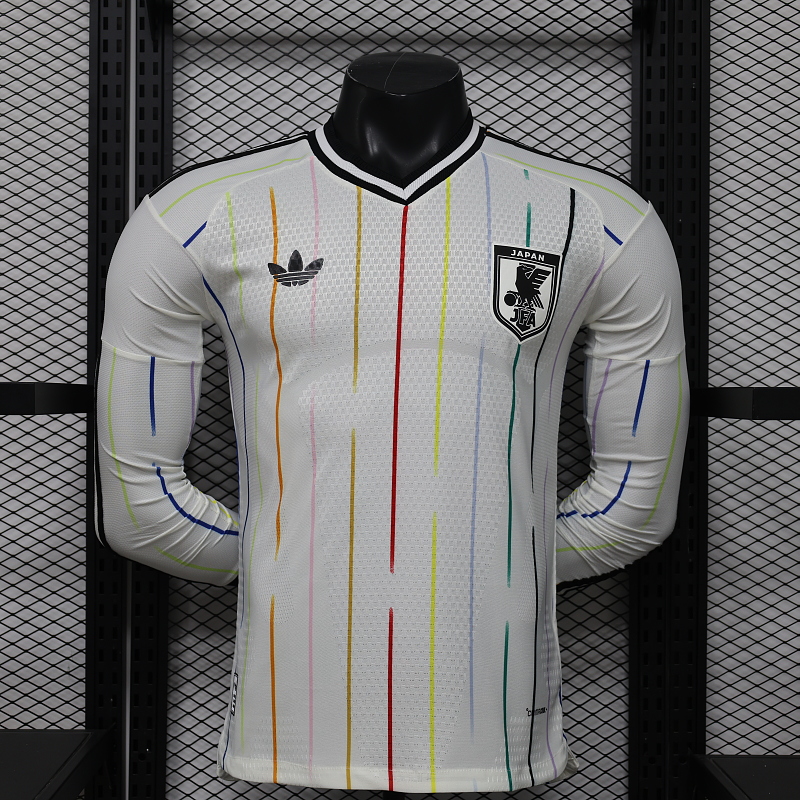 Version Player_Jugador 26 27 Japón visitante manga larga S-3XL